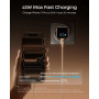Мережевий зарядний пристрій Anker Nano Charger 45W USB-C Smart Display Black (A121DG11)