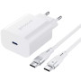 Мережевий зарядний пристрій Proove Rapid 30W White (WCRP30012202) + кабель USB Type-C