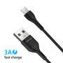 Сетевое зарядное устройство Grand-X (1xUSB 2.1А) Black (CH-17T) + кабель USB-C
