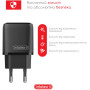 Сетевое зарядное устройство Intaleo TCGQPD220 (2USBx3A) Black (1283126509995)