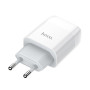 Зарядное устройство Hoco C72A Glorious (1USB, 2.1А) White (6931474712998) + кабель Lightning