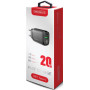 Сетевое зарядное устройство Intaleo TCGQPD220 (2USBx3A) Black (1283126509995)