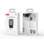 Мережевий зарядний пристрій XO L154 (1USB-С, 1USB, 3А) PD, QC 3.0 Black (L154.black)