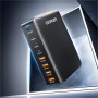Мережевий зарядний пристрій Essager Engine 320W 4xUSB-C+4xUSB-A Black (EZC320W-QJB0G-Z)