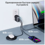 Мережевий зарядний пристрій Anker PowerPort 736 Nano II Black, GaN 100W (A2145G11)