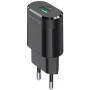 Сетевое зарядное устройство Grand-X (1xUSB 2.1А) Black (CH-17U) + кабель micro-USB
