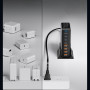 Мережевий зарядний пристрій Essager Engine 320W 4xUSB-C+4xUSB-A Black (EZC320W-QJB0G-Z)