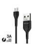 Сетевое зарядное устройство Grand-X (1xUSB 2.1А) Black (CH-17U) + кабель micro-USB