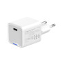 Мережевий зарядний пристрій ColorWay GaN Mini 30W PD Port PPS USB-C White (CW-CHS054PD-WT)