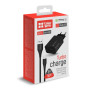 Сетевое зарядное устройство ColorWay (1USBx3A) QC3.0 Black (CW-CHS013QCM-BK) + кабель MicroUSB