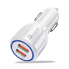 Автомобильное зарядное устройство XoKo CQC-200 (2USB, 6А) White (CQC-200-WH)