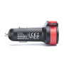 Автомобильное зарядное устройство REAL-EL CA-35 (3USBx3.4A) Black/Orange + кабель microUSB