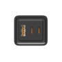 Мережевий зарядний пристрій ColorWay GaN3 Pro Power Delivery (2USB Type-C PDx3A;1USBx3A) Black (CW-CHS039PD-BK)