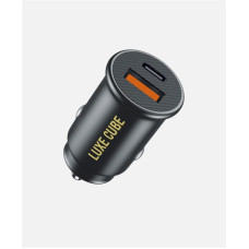 Автомобильное зарядное устройство Luxe Cube 20W (2USBх3A) Black (9988449841235)