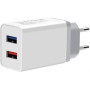 Мережевий зарядний пристрій XoKo WC-210 (2USB, 2.4A) White (WC-210-WH)
