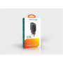 Сетевое зарядное устройство Grand-X (1xUSB 2.1А) Black (CH-17BL) с защитой от перегрузки + кабель Lightning