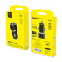 Автомобильное зарядное устройство SkyDolphin SZ02 Aluminium (2USB, 2.4A) Black (AZP-000074)