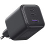 Зарядний пристрій Ugreen X527 3xUSB 45W (2xUSB-C + USB-A) Grey (65156B)
