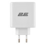 Мережевий зарядний пристрій 2E USB-C Wall Charger GaN 65W White (2E-WC3USB65W-W)
