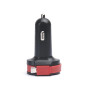 Автомобильное зарядное устройство REAL-EL CA-35 (3USBx3.4A) Black/Orange + кабель microUSB