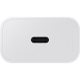 Мережевий зарядний пристрій Samsung EP-T2510XWEGEU White, 25W + кабель USB Type-C