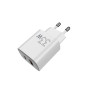 Мережевий зарядний пристрій Sigma mobile X-power 33W GaN, PD, QC (1xUSB-C + 1xUSB-A) White (PS33-01)