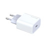 Сетевое зарядное устройство Grand-X (1xUSB-C 20W) QC4.0, PD 3.0, FCP, AFC White (CH-770)