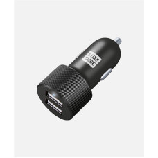 Автомобильное зарядное устройство Luxe Cube 2USB 17W Black (8886668698498)