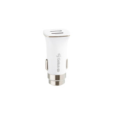 Зарядний пристрій Gelius Pro Apollo GP-CC01 2USB 3.1A + Cable iPhone X White (71433)