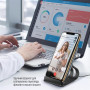 Беспроводное зарядное устройство ColorWay Wireless Stand 10W Blue (CW-CHW30Q-BL)