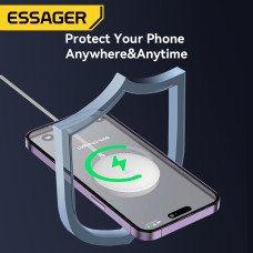 Бездротовий зарядний пристрій Essager Wind 2in1 Wireless Charger 15W White (EWXCX-CF02-Z)