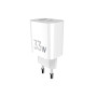 Мережевий зарядний пристрій Sigma mobile X-power 33W GaN, PD, QC (1xUSB-C + 1xUSB-A) White (PS33-01)