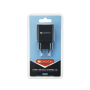 Мережевий зарядний пристрій Canyon (2USB, 2.1A) Black (CNE-CHA03B)