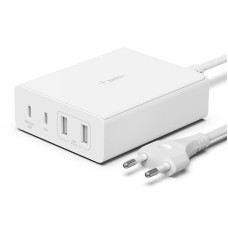 Мережевий зарядний пристрій Belkin Home Charger 108W Dual USB-С/USB-A (WCH010VFWH)