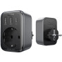 Зарядний пристрій Ugreen CD314 30W Outlet Extender (2хUSB-A+USB-C) Black (90613)