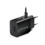 Сетевое зарядное устройство REAL-EL CH-217 (2USB, 2.1A) Black + кабель Lightning