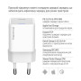 Мережевий зарядний пристрій ColorWay GaN Mini 35W PD Port PPS USB-C White (CW-CHS056PDC-WT) + кабель USB Type-C