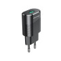 Сетевое зарядное устройство Grand-X CH-17 (1xUSB 2.1А) Black с защитой от перегрузки