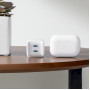 Мережевий зарядний пристрій Anker PowerPort 521 Nano Pro White, 40 W, 2хUSB Type-C (A2038G21)