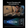 Мережевий зарядний пристрій Anker PowerPort GaNPrime 100W 2xUSB Type-C, USB Type-A Silver (A2688341)