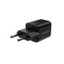 Мережевий зарядний пристрій Choetech (USB-C+USB-A) Black (PD5012-EU-BK)