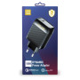 Сетевое зарядное устройство Luxe Cube Dynamic 18W (1USBх3A) Black (4446689880896)