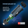 Автомобільний зарядний пристрій ColorWay 2USB (Type-C PD30W + USB QC3.0 18W) 48W Gray (CW-CHA065PD-GR)