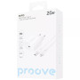 Мережевий зарядний пристрій Proove Rapid 20W White (WCRP20012102) + кабель Lightning