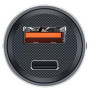Автомобільний зарядний пристрій Proda Azeada Coolle PD-C36 (USB 3A; USC-C 3A) 30W Black (PD-C36-BK)