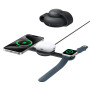 Бездротовий зарядний пристрій Anker MagGo Wireless Charging Pad 15W 3-in-1 Foldable Black (B25M8H11)