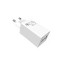 Мережевий зарядний пристрій Sigma mobile X-power 65W GaN, PD, QC (2xUSB-C + 1xUSB-A) White (PS65-01)