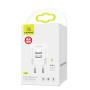 Мережевий зарядний пристрій Usams T20 (2USB, 2.1А) White (CC80TC01)