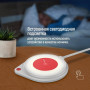 Беспроводное зарядное устройство ColorWay Qi Fast Charger (10W)+LED Bedside Lamp White (CW-CHW20Q-WT)