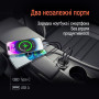 Автомобільний зарядний пристрій ColorWay 2USB (Type-C PD45W + USB QC3.0 18W) 63W Black (CW-CHA067PD-BK)